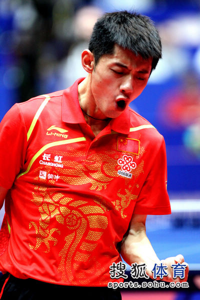 法国队横扫德国队,张继科带队取胜 法国队横扫德国队,张继科带队取胜